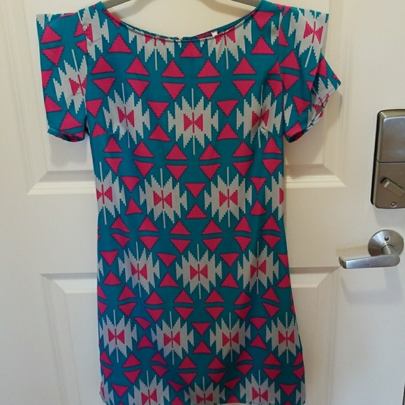 hello miss Dresses & Skirts - Hello Miss geometric dress